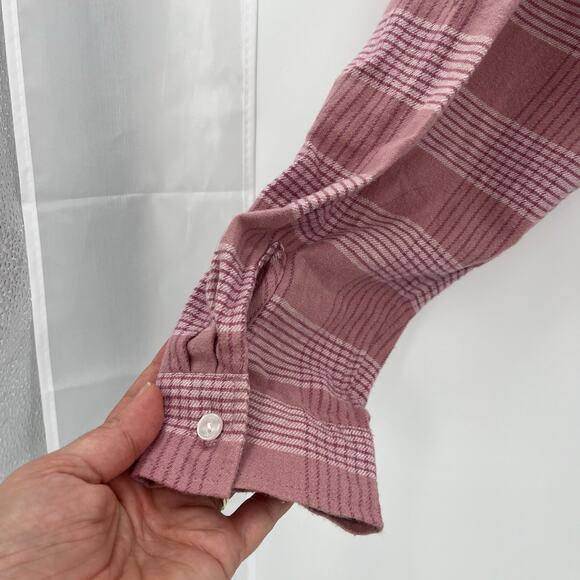 Disney Mickey Mouse  Y2K Flannel Womens Top 2X Plaid Donald Minnie Kawaii Retro - Picture 5 of 15